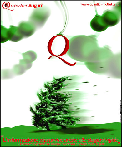 Natale Di Pace.Quindici Molfetta I Quindici I Augura Un Buon Natale Di Pace E Serenita